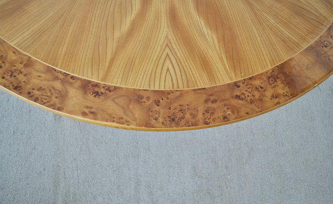 Art Deco Golden Elm Table, 1930s-HPQ-1189156