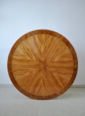 Art Deco Golden Elm Table, 1930s-HPQ-1189156