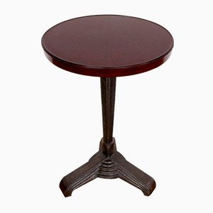 Art Deco Gueridon Table in Bakelite and Cast Iron by Louis Vuitton for REX Paris, 1930-RVK-1409195