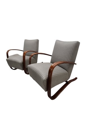 Art Deco H 269 Armchairs by Jindřich Halabala, 1930s, Set of 2-SAK-1777884