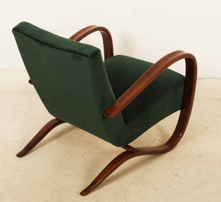 Art Deco H269 Armchair by Jindrich Halabala for Thonet, 1930s-AX-1717938