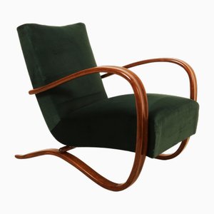 Art Deco H269 Armchair by Jindrich Halabala for Thonet, 1930s-AX-1717938