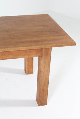 Art Deco Haagse School Table in Oak by Cor Alons, 1923-MY-975021