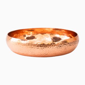 Art Deco Hammered Copper Bowl, Vienna, 1920s-SPD-2015977