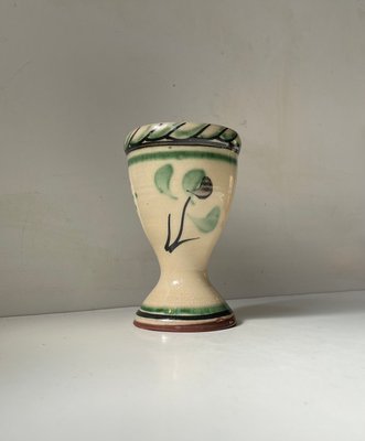 Art Deco Hand-Painted Terracotta Vase-LCR-2042117