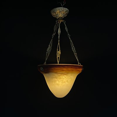 Art Deco Hanging Lamp from Muller Frères, 1930a-JUZ-1820362