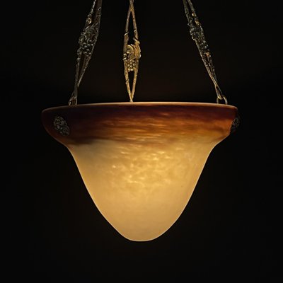 Art Deco Hanging Lamp from Muller Frères, 1930a-JUZ-1820362