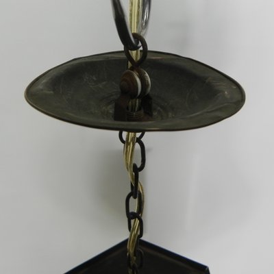 Art Deco Hanging Lamp with 6 Glass Plates-TL-1142552