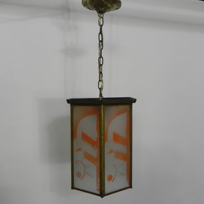 Art Deco Hanging Lamp with 6 Glass Plates-TL-1142552