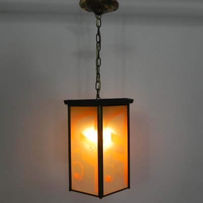 Art Deco Hanging Lamp with 6 Glass Plates-TL-1142552