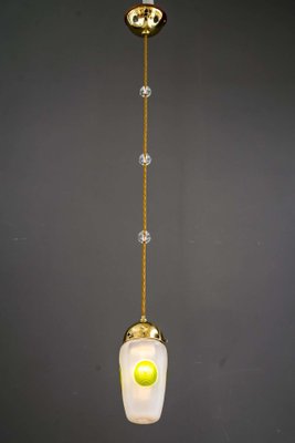 Art Deco Hanging Lamps, Vienna, 1920s, Set of 2-SPD-1118290