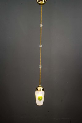 Art Deco Hanging Lamps, Vienna, 1920s, Set of 2-SPD-1118290