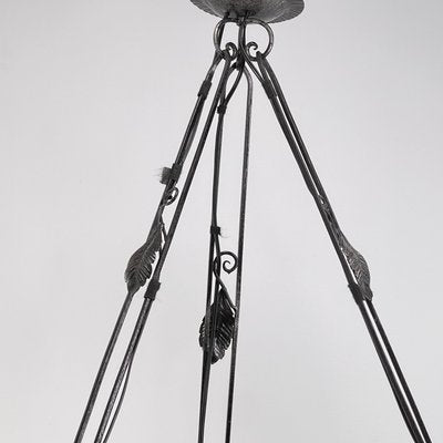 Art Deco Hanging Light from Muller Freres, 1930s-JUZ-1813992