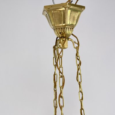 Art Deco Hanging Light from Muller Frères, 1930s-JUZ-1813994