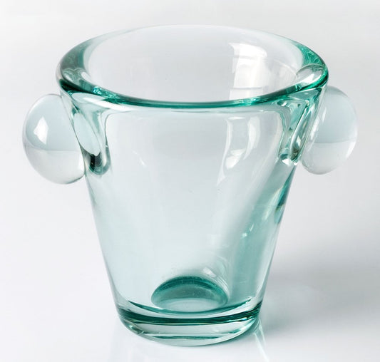 Art Deco Heavy Lead Crystal Vase from Daum Nancy, France, 1920s