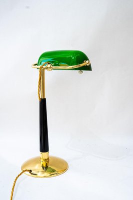 Art Deco Hight Adjustable Banker Lamp, Vienna, 1920s-SPD-2016111