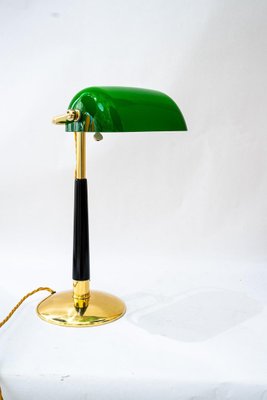 Art Deco Hight Adjustable Banker Lamp, Vienna, 1920s-SPD-2016111