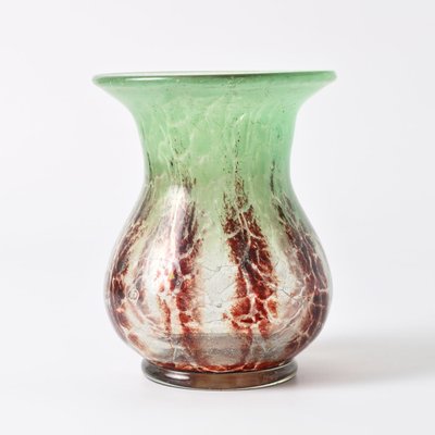 Art Deco Ikora Glass Vase by Karl Weidmann for WMF, 1930s-IXK-2034031