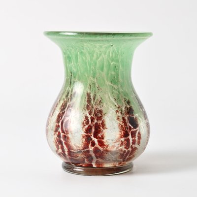 Art Deco Ikora Glass Vase by Karl Weidmann for WMF, 1930s-IXK-2034031