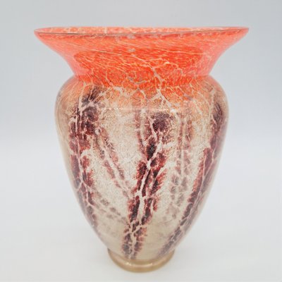 Art Deco Ikora Glass Vase by Karl Wiedmann for WMF, 1930s-WK-1782193