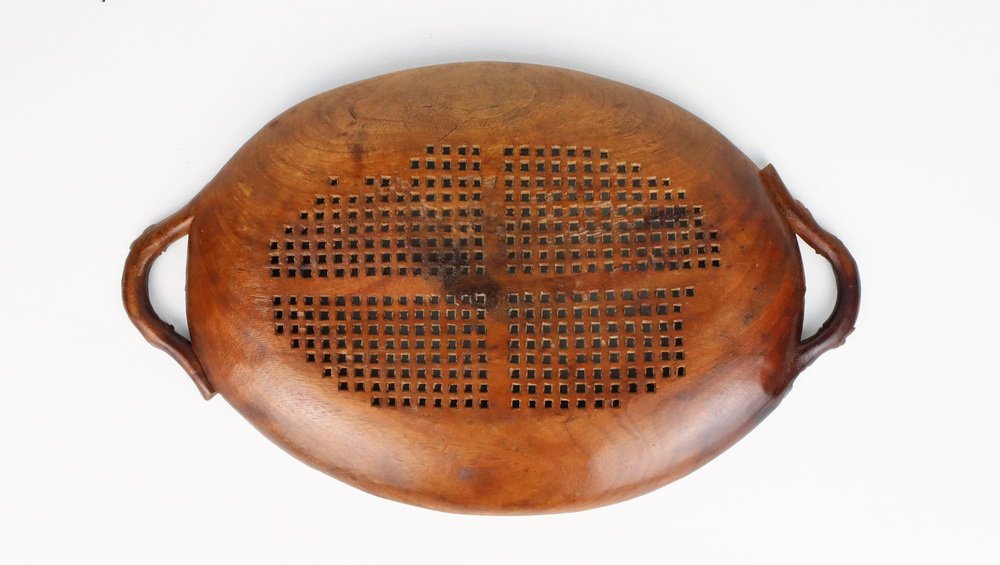 Art Deco Indochina Sculpted Tray, 1930s