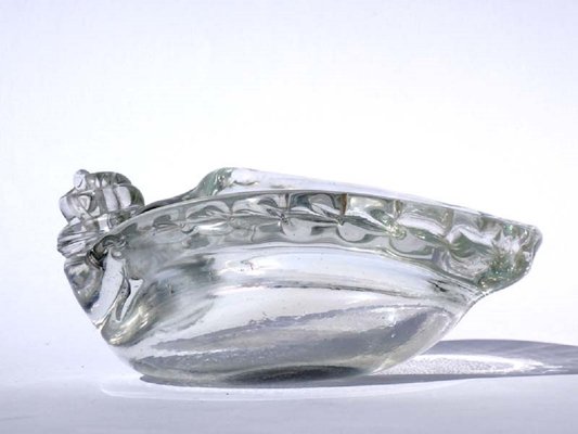 Art Deco Iridescent Glass Ashtray Smoke Set by Ercole Barovier, 1930s, Set of 4-KGD-2020719