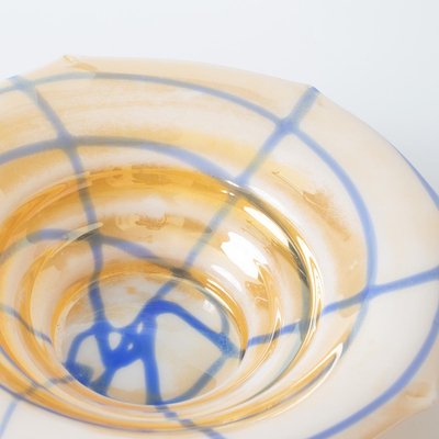 Art Deco Iridized Glass Bowl from Wilhelm Kralik Sohn, 1920s-IXK-1080957