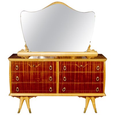 Art Deco Italian Commode in the style of Osvaldo Borsani, 1940s-MBH-1031631