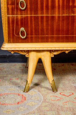 Art Deco Italian Commode in the style of Osvaldo Borsani, 1940s-MBH-1031631