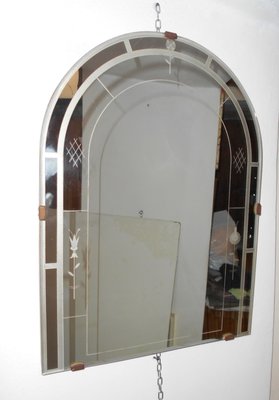 Art Deco Italian Mirror from Luigi Fontana, 1920s-EI-287228