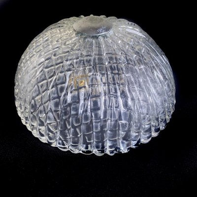 Art Deco Italian Murano Glass Flush Mount or Wall Light by Ercole Barovier, 1930s-HWV-1153946