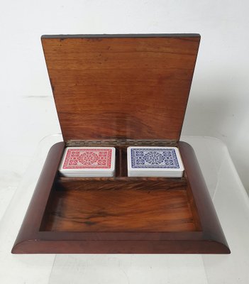 Art Deco Italian Playing Card Box, 1930s-FO-1752014