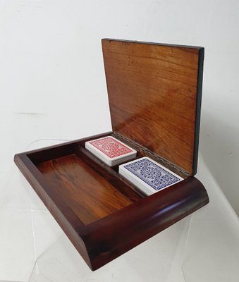 Art Deco Italian Playing Card Box, 1930s-FO-1752014