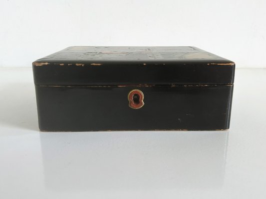 Art Deco Japanese Lacquer Box, 1930-RPY-1800371