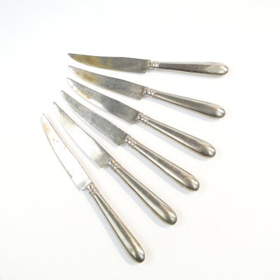 Art Deco Knives, Germany, 1930s, Set of 6-BKO-1800610