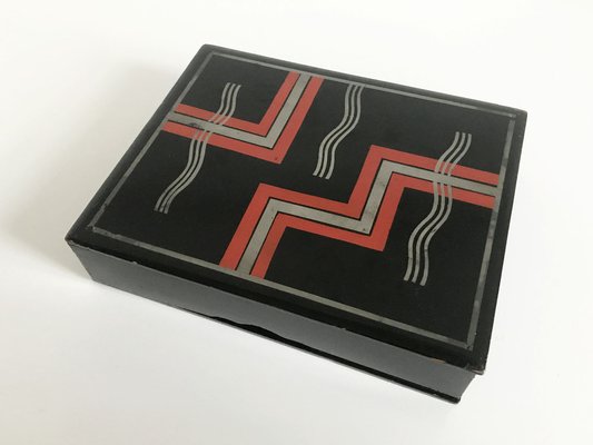 Art Deco Lacquer Box, 1930-RPY-1794257