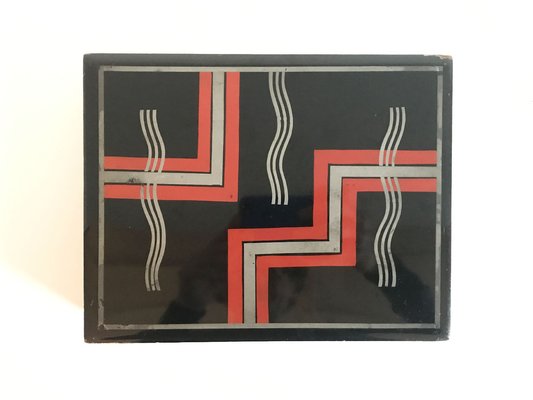 Art Deco Lacquer Box, 1930-RPY-1794257