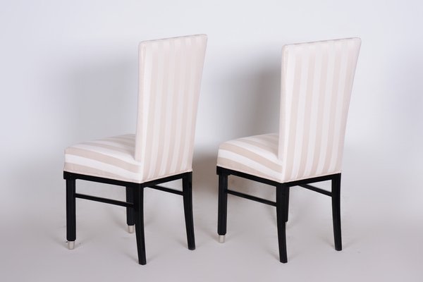 Art Deco Lacquer Dining Chairs, France, 1920s, Set of 2-WHY-1768407