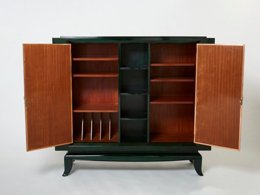 Art Deco Lacquered Cabinet by René Drouet and Pierre Adrien, 1938-YJA-1383447