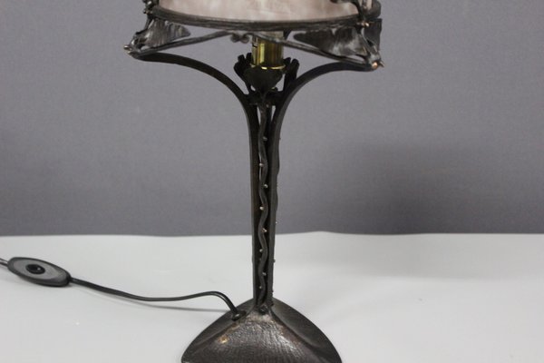 Art Deco Lamp by Muller Frères, 1930-BCR-2016244