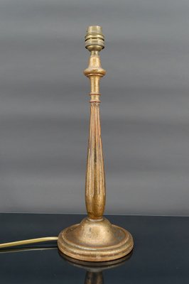 Art Deco Lamp in Gilded Wood, 1920-XNH-1804545