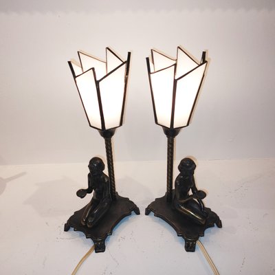 Art Deco Lamp, Set of 2-AOU-1426196