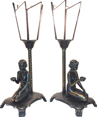 Art Deco Lamp, Set of 2-AOU-1426196