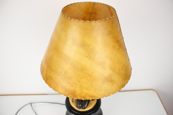 Art Deco Lamp with Loudspeaker from Stilton, Czechoslovakia, 1930s-TZ-1166616