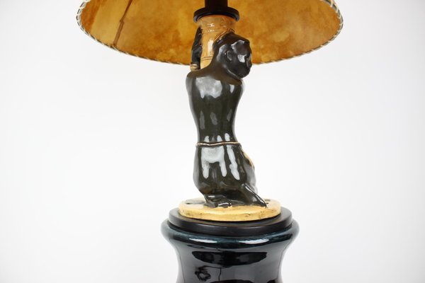 Art Deco Lamp with Loudspeaker from Stilton, Czechoslovakia, 1930s-TZ-1166616