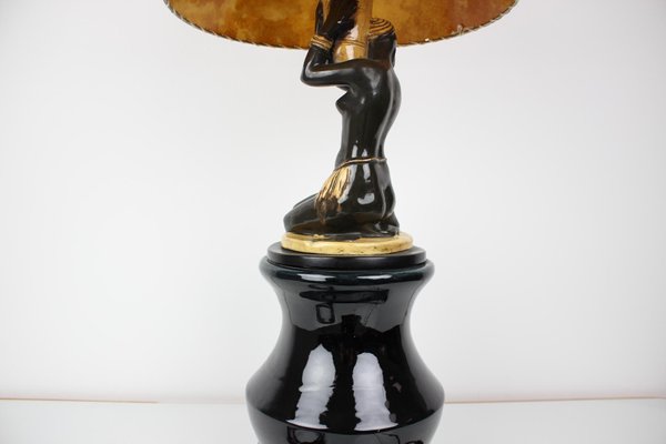 Art Deco Lamp with Loudspeaker from Stilton, Czechoslovakia, 1930s-TZ-1166616