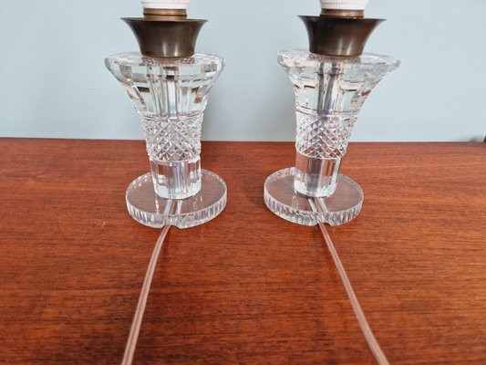 Art Deco Lamps from Val Saint Lambert, 1930s, Set of 2-FAX-1817889