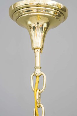 Art Deco Lantern with Original Cut Glasses, 1920s-SPD-1131549