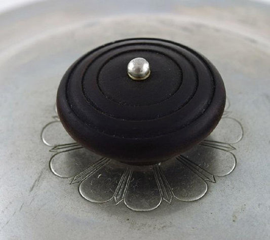 Art Deco Lidded Pan in Pewter from Just Andersen, Denmark, 1940s