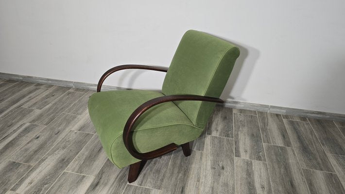 Art Deco Lounge Chair by Jindrich Halabala, 1940s-QJA-2034789